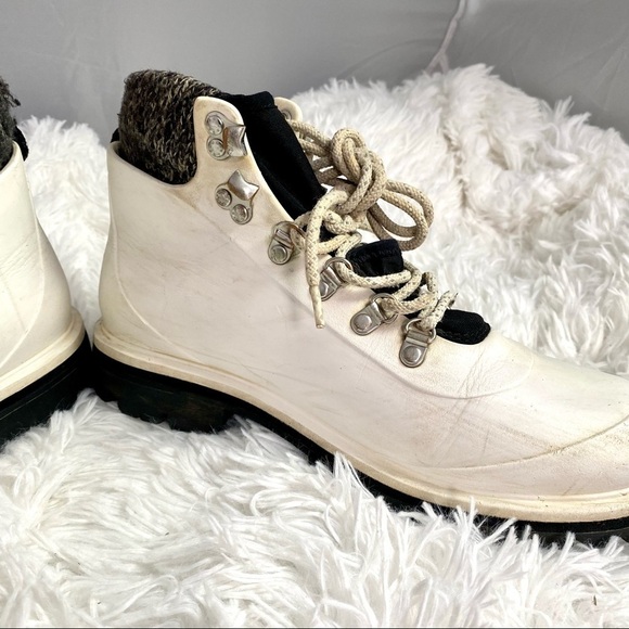 barbour White zed hiker boots size 8 - Picture 7 of 11